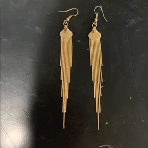 GOLD DANGLE EARRINGS
